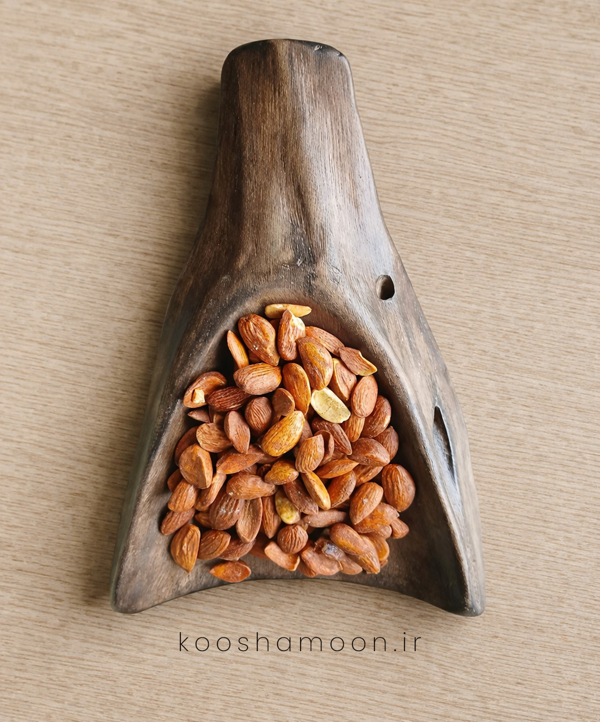 ظرف اردور خوری چوب گردو
